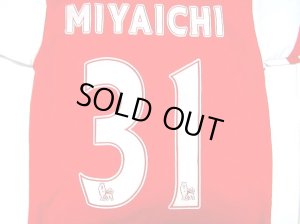 画像1: 子供用 K006 アーセナルHOME MIYAICHI*31 宮市 赤 2014 ゲームシャツ パンツ付 /サッカー/オーダーメイド/ネーム作成/通販/キッズ/ジュニア/子供用/大人用/オリジナル