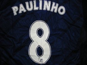 画像1: 大人用 A079 トットナムAWAY PAULINHO*8 パウリーニョ 紺 ゲームシャツ パンツ付 /サッカー/オーダーメイド/ネーム作成/通販/キッズ/ジュニア/子供用/大人用/オリジナル