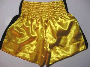 画像2: 新品 サテン 08 LUMPINI ボクシングパンツ S/M/L/XL 選択 黄赤牛 /ボクシング/ムエタイ/トランクス/通販/大人用/キッズ用/ジュニア/子供用