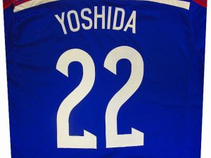 画像1: 子供用 K044 日本代表 YOSHIDA*22 吉田 青 ゲームシャツ パンツ付 /サッカー/オーダーメイド/ネーム作成/通販/キッズ/ジュニア/子供用/大人用/オリジナル