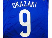 大人用 A044 日本代表 OKAZAKI*9 岡崎 青 ゲームシャツ パンツ付 /サッカー/オーダーメイド/ネーム作成/通販/キッズ/ジュニア/子供用/大人用/オリジナル