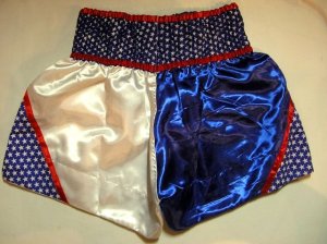 画像2: 新品 サテン 15 LUMPINI ボクシングパンツ S/M/L/XL 選択 米柄鷲 /ボクシング/ムエタイ/トランクス/通販/大人用/キッズ用/ジュニア/子供用