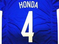 大人用 A044 日本代表 HONDA*4 本田 青 ゲームシャツ パンツ付 /サッカー/オーダーメイド/ネーム作成/通販/キッズ/ジュニア/子供用/大人用/オリジナル