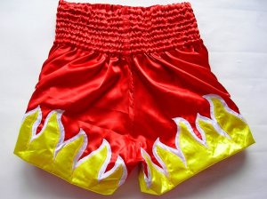 画像2: 新品 サテン 12 LUMPINI ボクシングパンツ S/M/L/XL 選択 赤炎 /ボクシング/ムエタイ/トランクス/通販/大人用/キッズ用/ジュニア/子供用