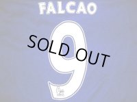 大人用 A005 チェルシーHOME FALCAO*9 ファルカオ 青 16  ゲームシャツ パンツ付 サッカー ユニフォーム