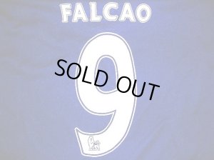 画像1: 大人用 A005 チェルシーHOME FALCAO*9 ファルカオ 青 16  ゲームシャツ パンツ付 サッカー ユニフォーム