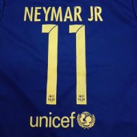 子供用 K003 バルセロナHOME NEYMAR JR*11 ネイマール 青赤 17 ゲームシャツ パンツ付