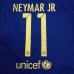 画像1: 子供用 K003 バルセロナHOME NEYMAR JR*11 ネイマール 青赤 17 ゲームシャツ パンツ付 (1)