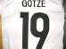 画像1: 大人用 A031 ドイツHOME GOTZE*19 ゲッツェ 白 16 ゲームシャツ パンツ付 /サッカー/オーダーメイド/ネーム作成/通販/キッズ/ジュニア/子供用/大人用/オリジナル (1)