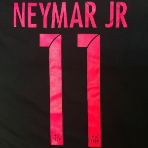 画像1: 子供用 K134 バルセロナAWAY NEYMAR*11 ネイマール 紫 17 ゲームシャツ パンツ付