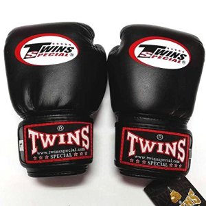 画像2: 子供用 新品 正規 TWINS 本格ボクシンググローブ 黒 2oz(M) 4oz(L) 選択 /ボクシング/ムエタイ/パンチンググローブ/本革製/通販/大人用/キッズ用/ジュニア/子供用