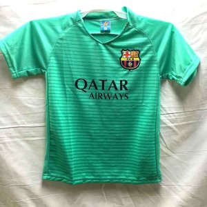 画像2: 子供用 K134 バルセロナAWAY NEYMAR*11 ネイマール 17 メロン ゲームシャツ パンツ付 /サッカー/オーダーメイド/ネーム作成/通販/キッズ/ジュニア/子供用/大人用/オリジナル