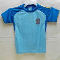 子供用 K122 スペイン SILVA*21 シルバ 水金 14 ゲームシャツ パンツ付 /サッカー/ユニフォーム