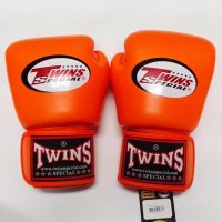 新品 正規 TWINS 本格ボクシンググローブ オレンジ /ボクシング/ムエタイ/本革製/グローブ