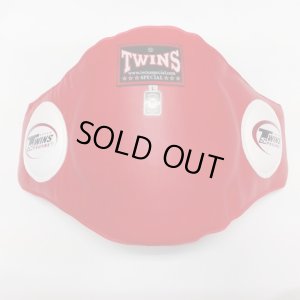 画像1: 新品 正規 TWINS ボディープロテクター 赤 /ボクシング/ムエタイ/本革製