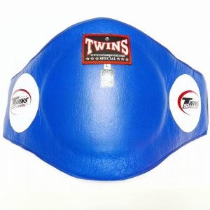 画像1: 新品 正規 TWINS ボディープロテクター 青 /ボクシング/ムエタイ/本革製