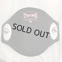 新品 正規 TWINS ボディープロテクター 黒 /ボクシング/ムエタイ/本革製/通販/大人用