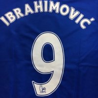 子供用 K030 マンチェスター IBRAHIMOVIC*10 イブラヒモビッチ 青シボレー 17 ゲームシャツ パンツ付