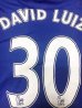 画像1: 子供用 K005 チェルシーHOME DAVID LUIZ*30 ダビド ルイス 17 青  ゲームシャツ パンツ付 サッカー ユニフォーム (1)