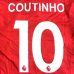 画像1: 子供用 K010 リバプール COUTINHO*10 フィリペ・コウチーニョ 赤 18 ゲームシャツ パンツ付 (1)