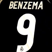 子供用 K027 レアルマドリードAWAY BENZEMA*9 ベンゼマ 黒 17 ゲームシャツ パンツ付/サッカー/オーダーメイド/ネーム作成/通販/キッズ/ジュニア/子供用/大人用/オリジナル