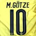 画像1: 子供用 K017 ボルシア ドルトムントHOME M.GOTZE*10 マリオゲッツェ 黄黒 18 ゲームシャツ パンツ付 /サッカー/オーダーメイド/ネーム作成/通販/キッズ/ジュニア/子供用/大人用/オリジナル (1)