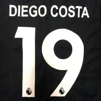 子供用 K036 チェルシー DIEGO COSTA*19 ディエゴコスタ 黒水 18