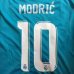 画像1: 子供用 K027 レアルマドリードAWAY MODRIC*10 モドリッチ 水色 18 ゲームシャツ パンツ付 /サッカー/オーダーメイド/ネーム作成/通販/キッズ/ジュニア/子供用/大人用/オリジナル  (1)