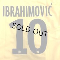 大人用 A144 パリサンジェルマン IBRAHIMOVIC*10 イブラヒモビッチ 黄色 18 ゲームシャツ パンツ付 /サッカー/オーダーメイド/ネーム作成/通販/キッズ/ジュニア/子供用/大人用/オリジナル/アウェイ