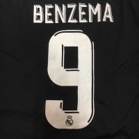 子供用 K027 レアルマドリードAWAY BENZEMA*9 ベンゼマ 黒水 18 ゲームシャツ パンツ付 /サッカー/オーダーメイド/ネーム作成/通販/キッズ/ジュニア/子供用/大人用/オリジナル 