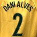 画像1: 子供用 K012 ブラジル DANI ALVES*2 ダニエウ・アウヴェス 黄 17 (1)