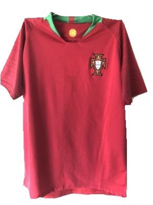 画像2: 大人用 A013 ポルトガル RONALDO*7 ロナウド 紫赤 18 ゲームシャツ パンツ付