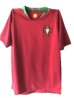 画像2: 大人用 A013 ポルトガル RONALDO*7 ロナウド 紫赤 18 ゲームシャツ パンツ付 (2)