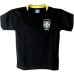 画像2: 子供用 K049 ブラジル NEYMAR JR*10 ネイマール 黒黄 19 ゲームシャツ パンツ付  (2)