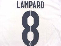 子供用 K016 イングランド LAMPARD*8 ランパード 白 19 ゲームシャツ パンツ付