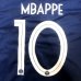 画像1: 大人用 A043 フランス MBAPPE*10 ムバッペ エムべぺ 青 18 ゲームシャツ パンツ付  (1)