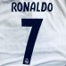 画像1: 大人用 A001 レアルマドリード RONALDO*7 ロナウド 白黒 19 ゲームシャツ パンツ付 (1)