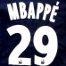 画像1: 大人用 A144 パリサンジェルマン MBAPPE*29 ムバッペ エムべぺ 黒 18 ゲームシャツ (1)