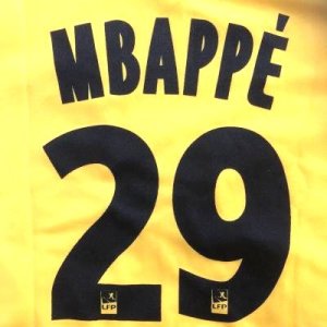 画像1: 子供用 K144 パリサンジェルマン MBAPPE*29 ムバッペ エムべぺ 黄色 18