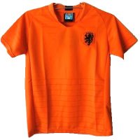 子供用 K056 オランダ 18 オレンジ ゲームシャツ パンツ付 