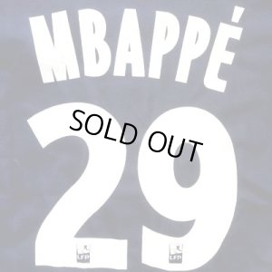 画像1: 子供用 K072 パリサンジェルマン MBAPPE*29 ムバッペ エムべぺ 18 紺 ゲームシャツ