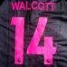 画像1: 子供用 K019 アーセナル WALCOTT*14 ワルコット 黒桃 18 (1)