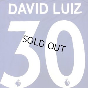 画像1: 大人用 A005 チェルシー DAVID LUIZ*30 ダビド ルイス 青 20 ゲームシャツ パンツ付