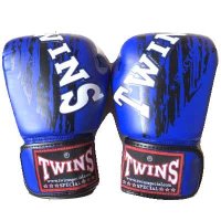 新品 正規 TWINS 本格ボクシンググローブ TW青黒SP /ボクシング/ムエタイ/本革製/グローブ