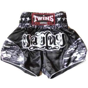 画像1: 新品 サテン 114 TWINS ボクシングパンツ S/M/L/XL 選択 黒迷彩 /ツインズ/ボクシング