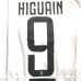 画像1: 子供用 K007 ユベントス HIGUAIN*9 イグアイン 白黒 19 ゲームシャツ パンツ付 (1)