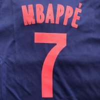 子供用 K072 パリサンジェルマン MBAPPE*7 ムバッペ エムべぺ 紺赤 19 ゲームシャツ パンツ付