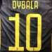 画像1: 大人用 A116 ユベントス DYBALA*10 ディバラ 黒黄 19 ゲームシャツ パンツ付 (1)