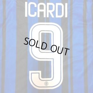 画像1: 大人用 A011 インテル インターミラン ICARDI*9 イカルディ 青黒 19 ゲームシャツ パンツ付