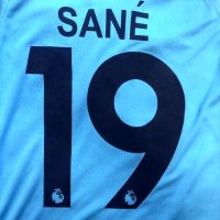 大人用 A068 マンチェスターシティ SANE*19 レロイ・サネ  20 水肩紫  ゲームシャツ パンツ付 サッカー ユニフォーム